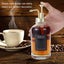 Hands DIY 2 Pcs Coffee Syrup Dispenser Set with 18 Labels 16.9 oz 500 ml Coffe Carousel 3
