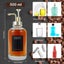 Hands DIY 2 Pcs Coffee Syrup Dispenser Set with 18 Labels 16.9 oz 500 ml Coffe Carousel 6