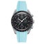 Curved End Rubber Quick Release Strap for Omega x Swatch MoonSwatch Mission t... Carousel 1