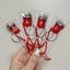 Blood Bag Keychain Handbag Pendant Keyring Key Chain Ring Gift Key Holder Decor Carousel 3