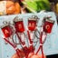 Blood Bag Keychain Handbag Pendant Keyring Key Chain Ring Gift Key Holder Decor Carousel 5