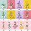 Womens Crochet Bell Orchid Keychain With Bell Knitted Keyrings Bag Pendant Decor Carousel 8
