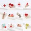 Medical Heartbeat Stethoscope Brooch Pin Enamel Brooches Nurse Badge Jewelry Carousel 4