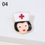 Medical Heartbeat Stethoscope Brooch Pin Enamel Brooches Nurse Badge Jewelry Carousel 15