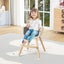 Fraser Country 6-in-1 Wooden Adjustable High Chair - Dark Grey Carousel 2