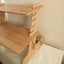 ***Preloved, Wooden Stand with 2 Shelves, Clever Set Up 4 Laptop/Computer Use*** Carousel 3