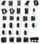 2 in 1 Gutter Mount For Arlo / Eufy / Ring Cameras & Solar Panel Carousel 7