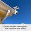 2 in 1 Gutter Mount For Arlo / Eufy / Ring Cameras & Solar Panel Carousel 4