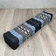 [[MANGO TREES] 80cm Long Bolster Yoga Block/Prop Natural Kapok Filled Grey/Blue Carousel 5