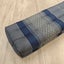 [[MANGO TREES] 80cm Long Bolster Yoga Block/Prop Natural Kapok Filled Grey/Blue Carousel 3