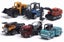 6PCS/Set 1:64 Alloy Engineering Vehicle Model Set- Color Style Carousel 3