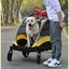 Folding Dog Travel Trolley Large Pet Carrier Cat Dog Jogger with Braked Wheels Carousel 3