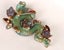 Vintage Cobra Serpent Holy Grail book piece by Brooch pin by Har 1959 Carousel 5