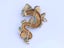 Vintage Cobra Serpent Holy Grail book piece by Brooch pin by Har 1959 Carousel 9