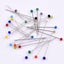 200Pcs/Box Sewing Pins 38mm Mixed Color Ball Glass Head Pins Straight Quilting P Carousel 6