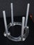 +++ VINTAGE SWEDISH" PUKEBERG - STAFFAN GELLERSTADT" ICE GLASS CANDLE HOLDER+++ Carousel 1