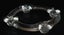 +++ VINTAGE SWEDISH" PUKEBERG - STAFFAN GELLERSTADT" ICE GLASS CANDLE HOLDER+++ Carousel 6
