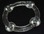 +++ VINTAGE SWEDISH" PUKEBERG - STAFFAN GELLERSTADT" ICE GLASS CANDLE HOLDER+++ Carousel 7