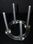 +++ VINTAGE SWEDISH" PUKEBERG - STAFFAN GELLERSTADT" ICE GLASS CANDLE HOLDER+++ Carousel 3