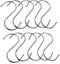 10Pcs/Pack 8CM Round S Shape Hooks Stainless Steel S Hooks Hangers Carousel 5
