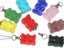 1pc Small Murano Glass Gummi Bear BOTTLE gummy vial necklace pendant Carousel 1