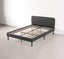 Tunis Bed Frame Grey Queen Carousel 3