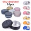 10pcs Mini Metal Tin Jar for Cream Balm Candle Cosmetic Container Bottles Box Carousel 5