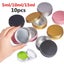 10pcs Mini Metal Tin Jar for Cream Balm Candle Cosmetic Container Bottles Box Carousel 6