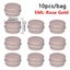 10pcs Mini Metal Tin Jar for Cream Balm Candle Cosmetic Container Bottles Box Carousel 7