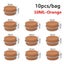 10pcs Mini Metal Tin Jar for Cream Balm Candle Cosmetic Container Bottles Box Carousel 19
