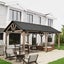 5710 L x 3360 W x 2950 H Outdoor Patio Cedar Wood Gazebo Pitched Roof Hard Top B Carousel 1
