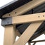 5710 L x 3360 W x 2950 H Outdoor Patio Cedar Wood Gazebo Pitched Roof Hard Top B Carousel 12