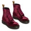 Dr Martens 1460 Vegan Pascal Cherry Red Velvet 8 Eye Boot Carousel 3