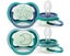 Avent: Ultra Air Soother - Night Green 6-18m (2 Pack) Carousel 1