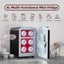 4L Mini Fridge 6 Can Portable Cooler Warmer Drinks Carousel 10