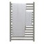 Ezy Fit Heated Towel Rail Flat Tube Dual Wired W600Mm X H920Mm Polish Carousel 2