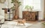 VASAGLE Feandrea Hidden Cat Litter Box Enclosure - Rustic Brown Carousel 2