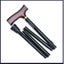 Black Foldable Adjustable Cane Carousel 2