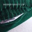 Cadence & Co. Wilde Ribbed Luxe Fleece Double Sofa Bean Bag Lounge Cover Emerald Carousel 3