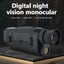 Monocular 40MP 2.5K Infrared Telescope 984ft Night-Vision Distance 6X Optical... Carousel 3