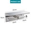 Toilet Paper Holder Double Roll Stainless-Steel Hook Bathroom Rack Wall Mount Carousel 9