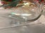 Vintage Avon glass Gold fish Bubble bath bottle Carousel 8