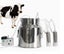 14L Pulse Pump Electric Milking Machine Stainless Steel Bucket Cattle Cow Milker Carousel 4