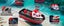 RC Boat with LED Lights Carousel 4