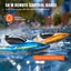 RC Boat for Kids,Remote Control Boat,Racing Boat with LED Light &#38; 4 Recharge Carousel 11
