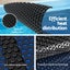 Pool Cover 600 Micron 7X4M Swimming Pool Solar Blanket Blue Black Carousel 5