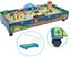 under bed wooden train table set Carousel 7