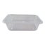 25 X 1000ml Clear Plastic Reusable Food Lunch Snack Containers With Lids Carousel 3