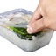 25 X 1000ml Clear Plastic Reusable Food Lunch Snack Containers With Lids Carousel 4