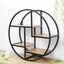 Wall Hanging Shelf Flower Holder Bracket Storage Rack Display Home Carousel 12